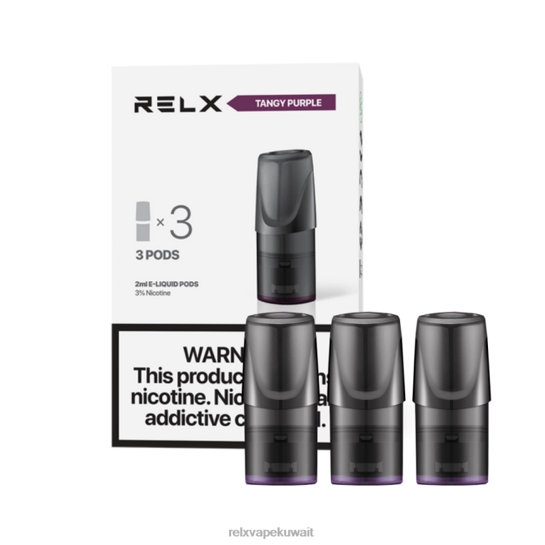 88RBD132 RELX pods for sale - العنب الأرجواني الأرجواني منعش RELX Classic القرون