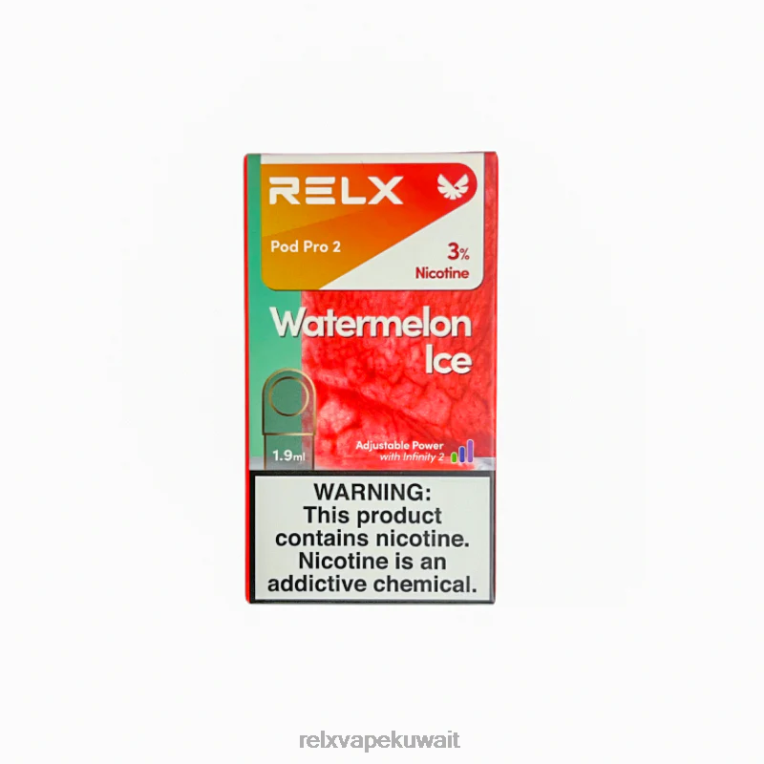 88RBD109 RELX فيب - ثلج البطيخ RELX بود برو 2 – 3 بودات
