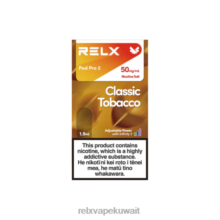 88RBD110 RELX pod Kuwait - التبغ الكلاسيكي RELX بود برو 2 – 3 بودات