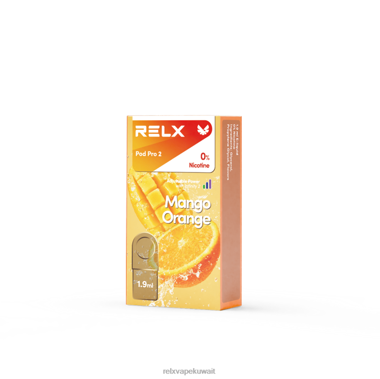 88RBD26 RELX vape Kuwait - مانجو برتقال RELX جراب برو 2