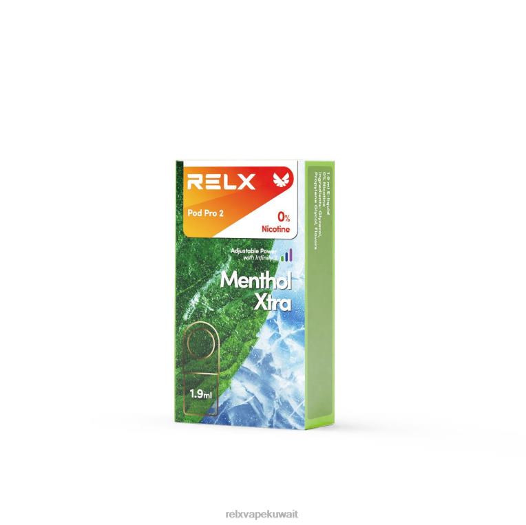 88RBD27 RELX pods Kuwait - المنثول اكسترا RELX جراب برو 2