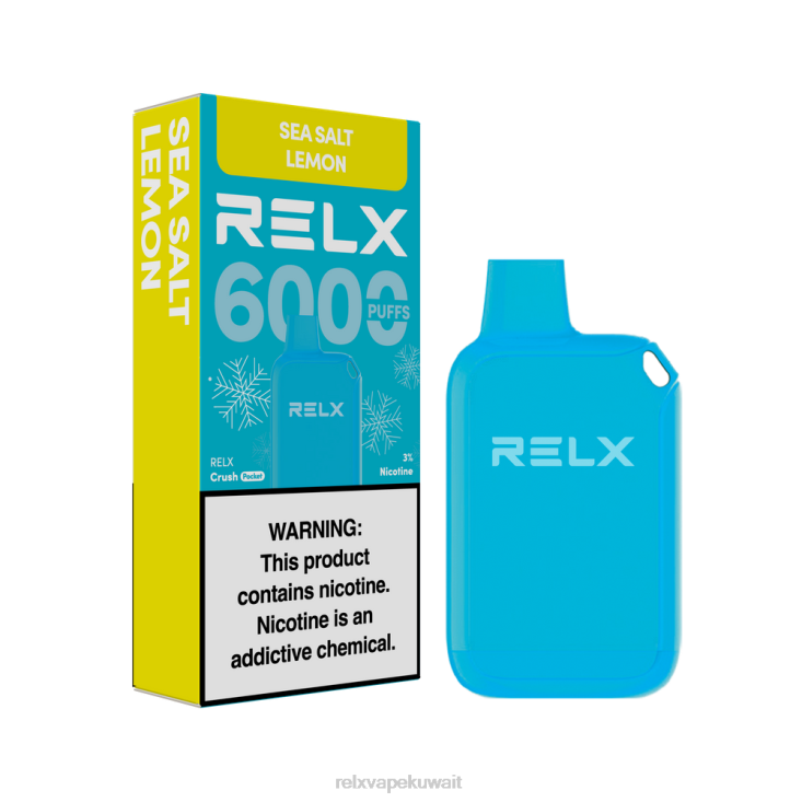 RELX Crush Pocket 6000 الجليدية | 6NH4811 ‎RELX اماكن بيع ليمون ملح البحر