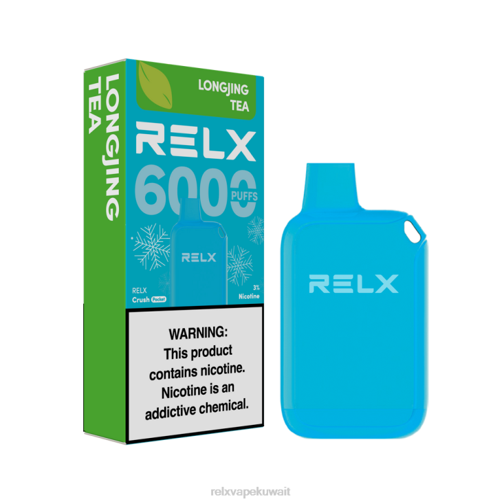 RELX Crush Pocket 6000 الجليدية | 6NH489 ‎RELX فيب شاي لونغجينغ