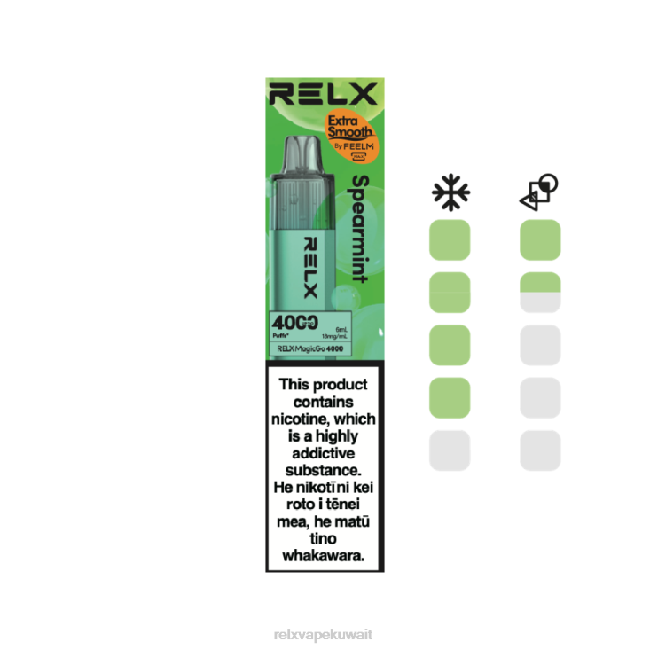 RELX MagicGo 4000 سيجارة يمكن التخلص منها | 6NH483 ‎RELX فيب النعناع